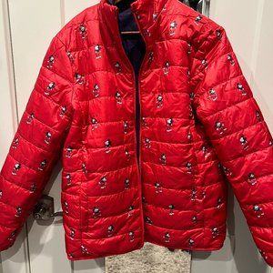 COPY - NWT-Mickey Mouse Puffer Jacket for Adults-REVERSABLE, UNISEX